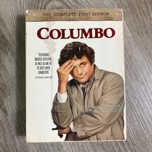Columbo The Complete First Season DVD‎ 5-Disc Set 2004 Peter Falk Crime Drama